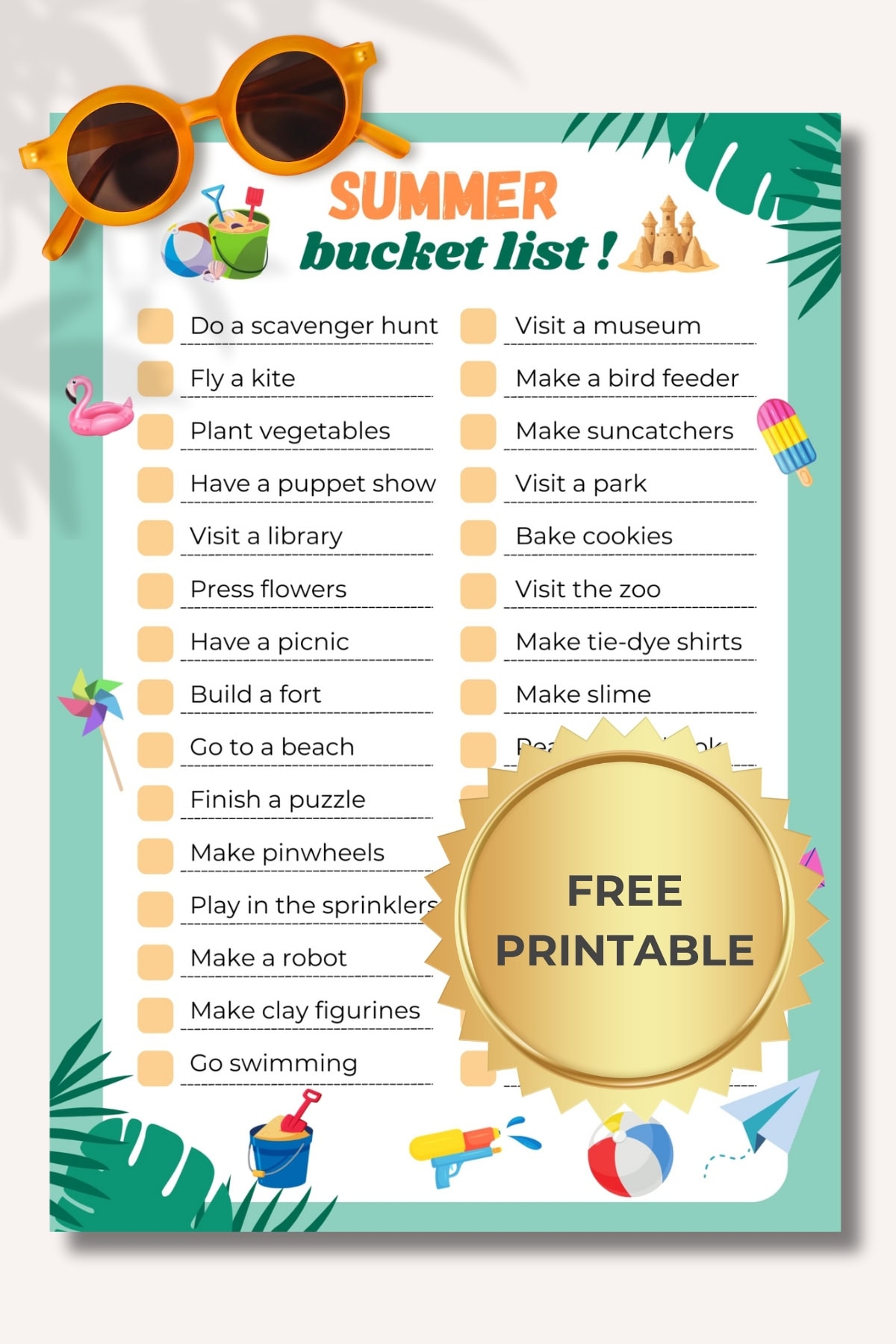 How To Create The Ultimate Summer Bucket List For Kids