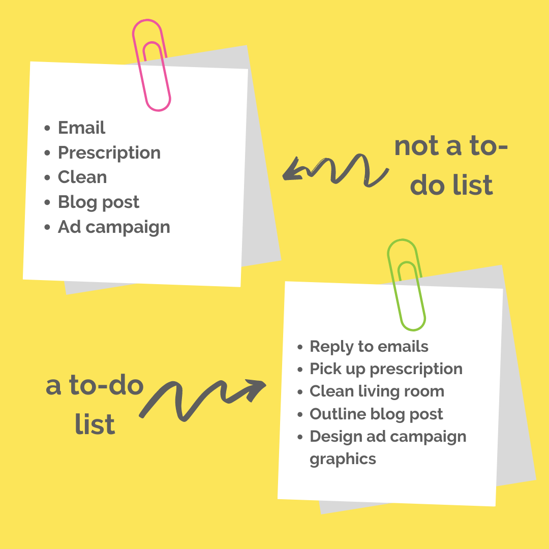 How To Write A To Do List That s Actionable AF Work Brighter How To Write A To Do List That s Actionable AF Work Brighter