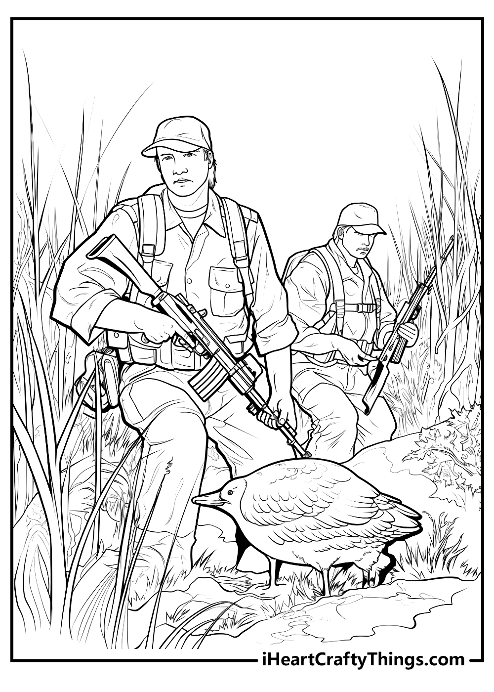 Hunting Coloring Pages 100 Free Printables 