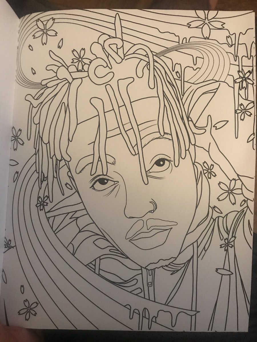 I Wanna Color This Juice WRLD In My Coloring Book But I m Scared To Fuck It Up I Wanna Color This Juice WRLD In My Coloring Book But I m Scared To Fuck It Up
