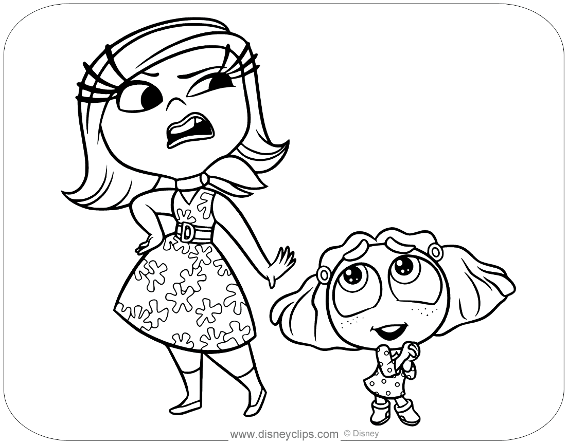 inside out 2 coloring pages
