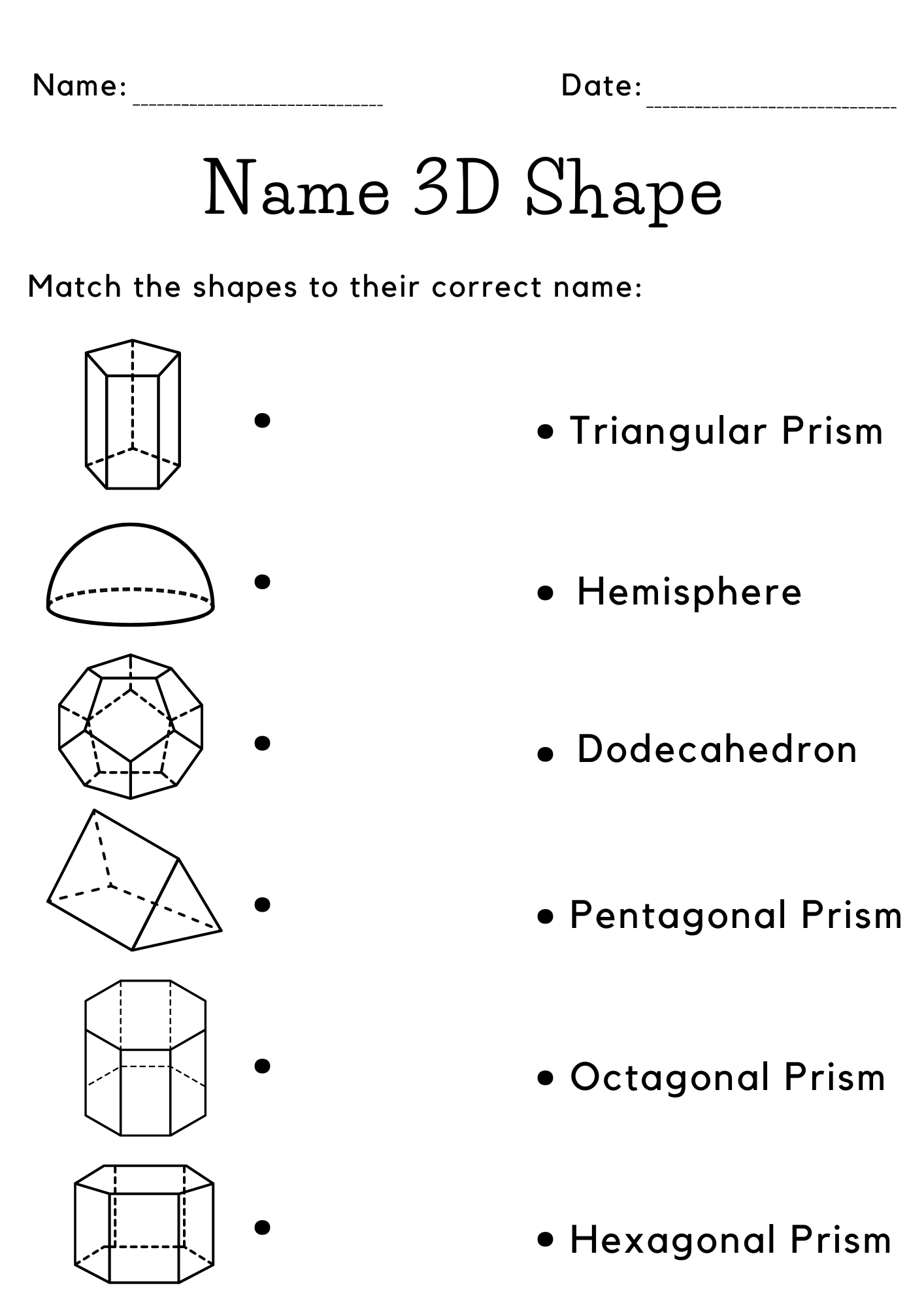 Kindergarten Printable 3d Shapes Naming Worksheet Made By Teachers Kindergarten Printable 3d Shapes Naming Worksheet Made By Teachers
