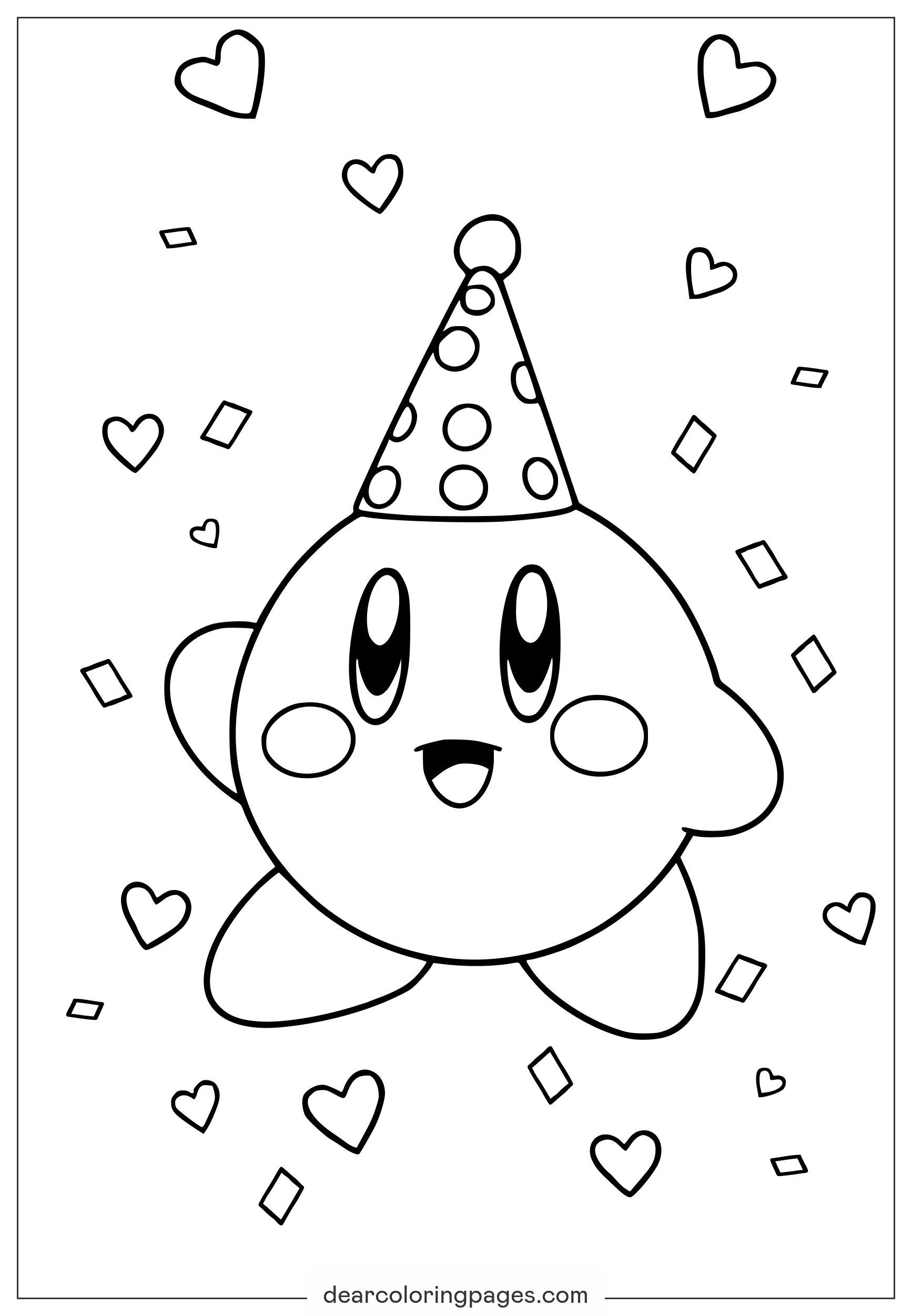 Kirby Coloring Pages 15 Free Printable Coloring Pages