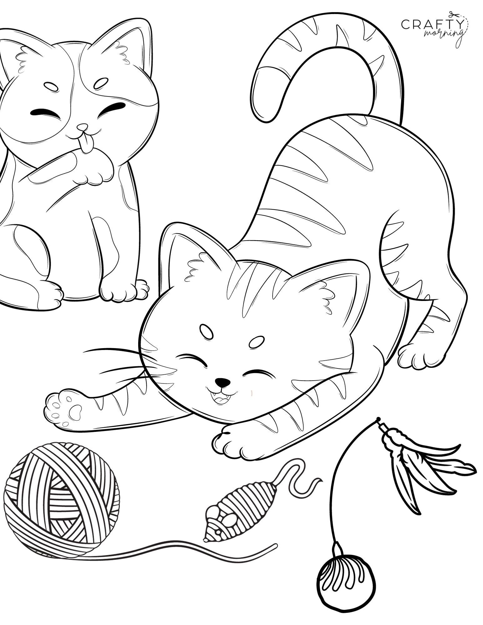 coloring pages kitten coloring pages kitten