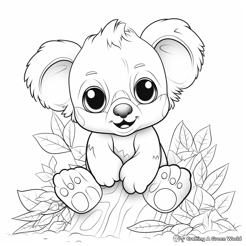 Koala Coloring Pages Free Printable 