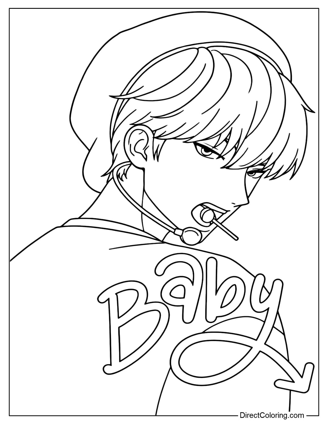 KPop Demon Hunters Coloring Pages Free PDF To Download And Print