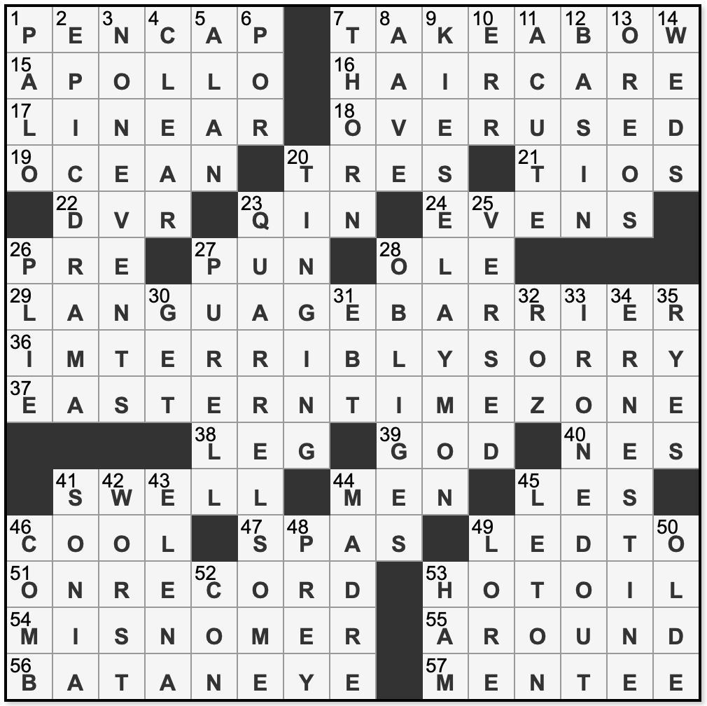 dynasty before qin crossword clue