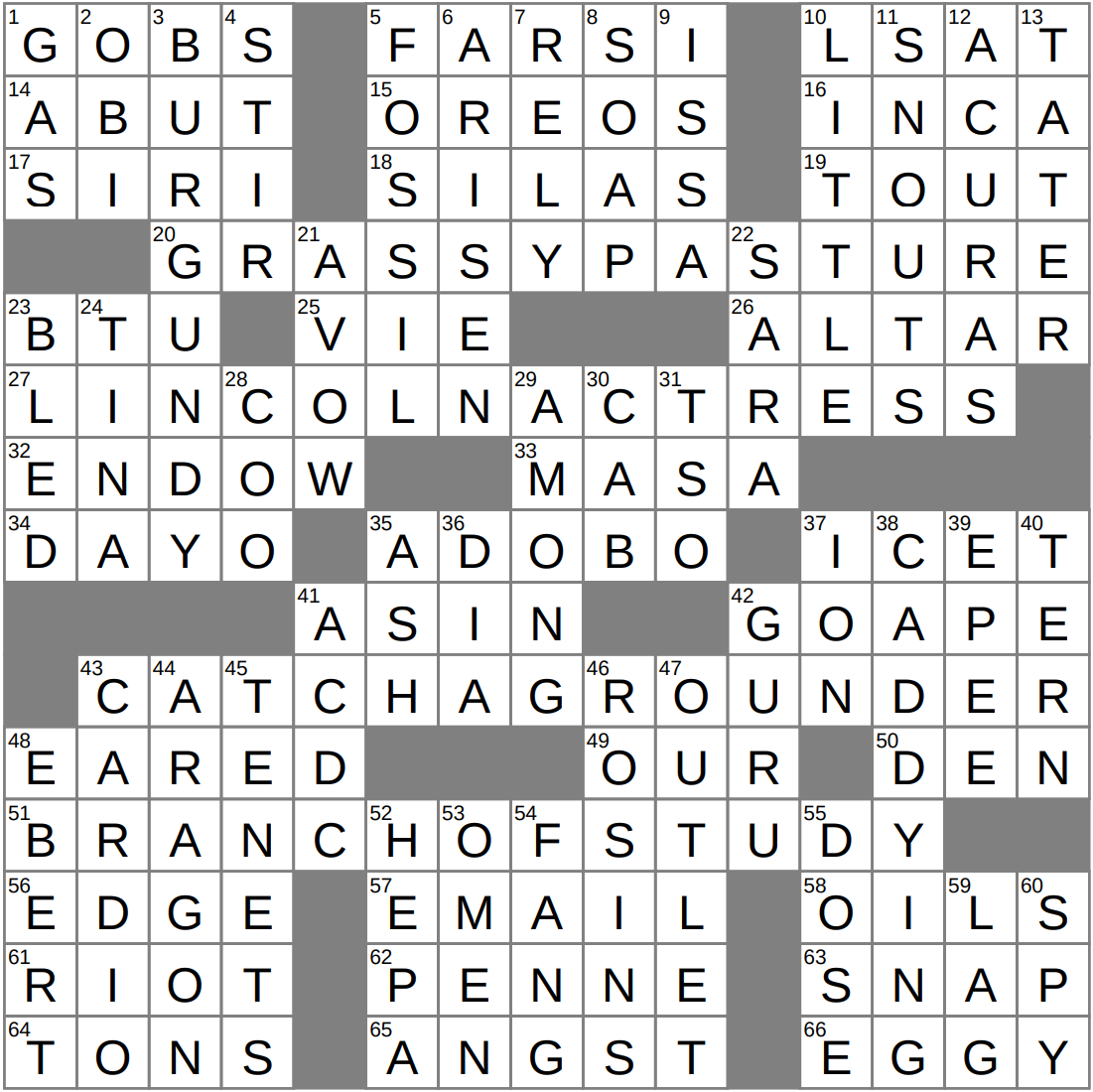 exam in a detective story crossword