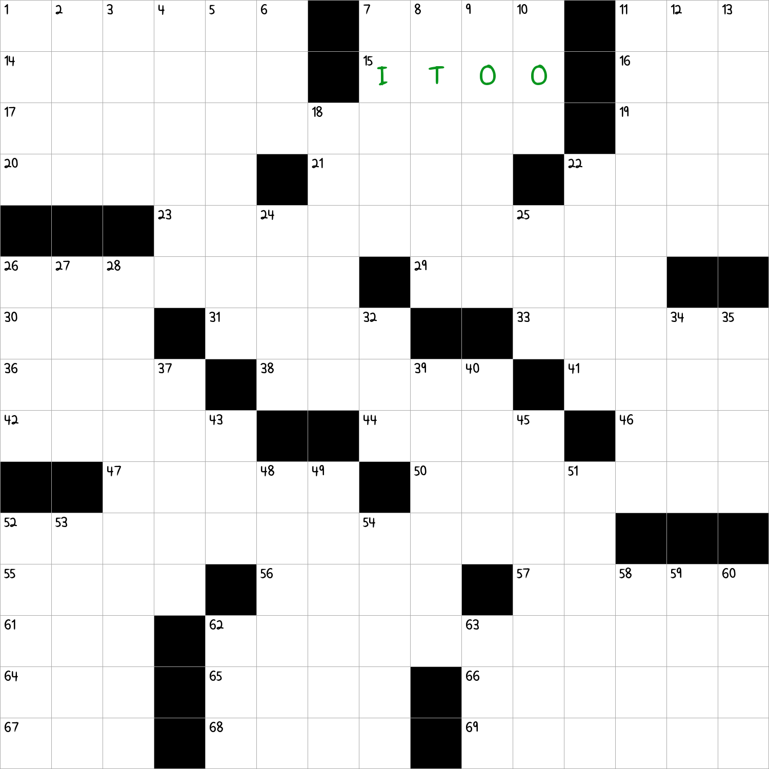 langston hughes poem crossword