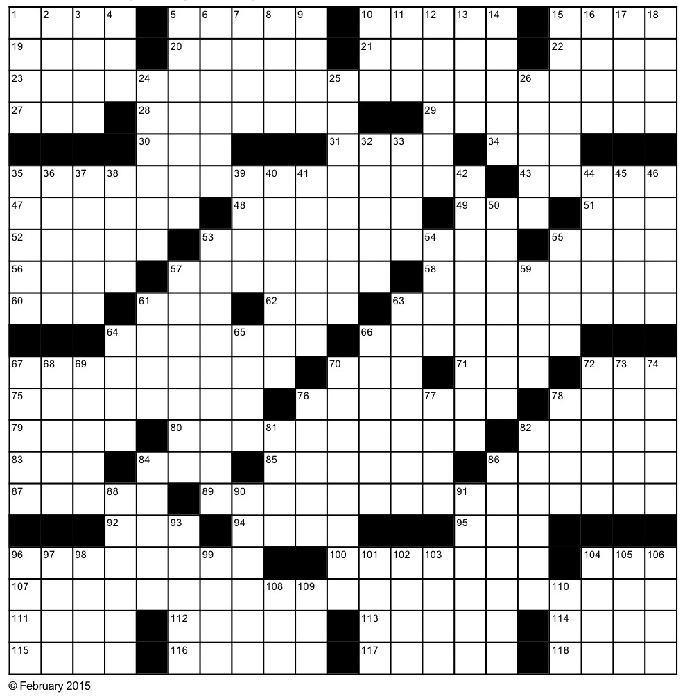 Latin Lovers Crossword Puzzle