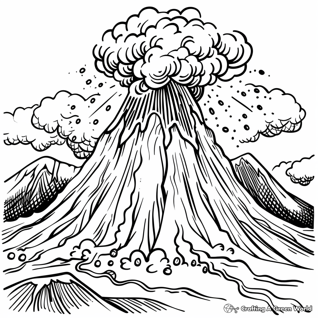 Lava Coloring Pages Free Printable Lava Coloring Pages Free Printable