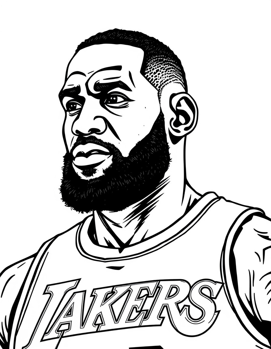 Lebron James Coloring Pages Cool Coloring Pages Lebron James Coloring Pages Cool Coloring Pages