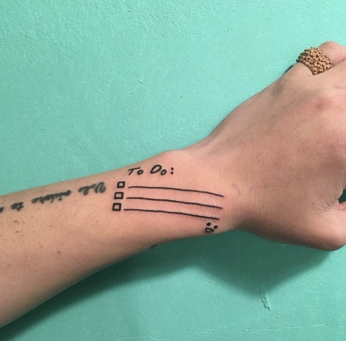 Left Arm To Do List This Is Kid Milli s Own Design Done By Dugichase dec 2017 