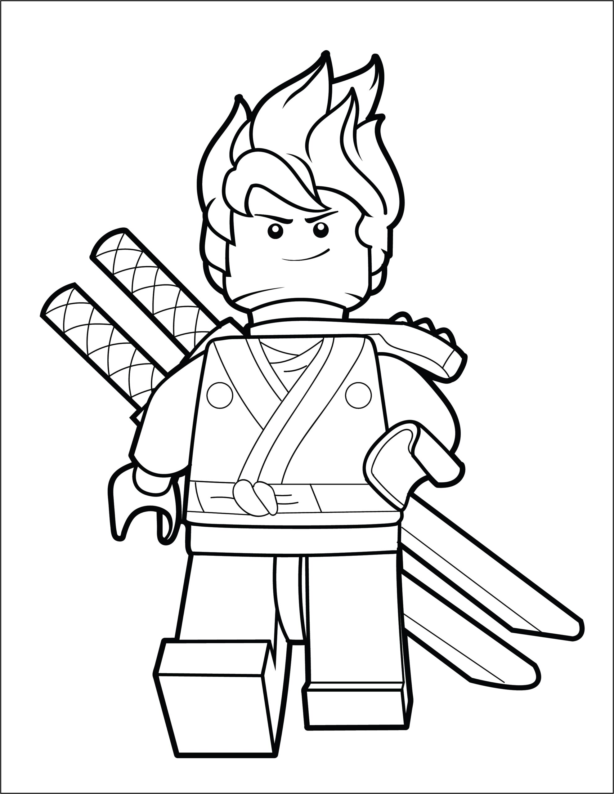 ninjago coloring pages