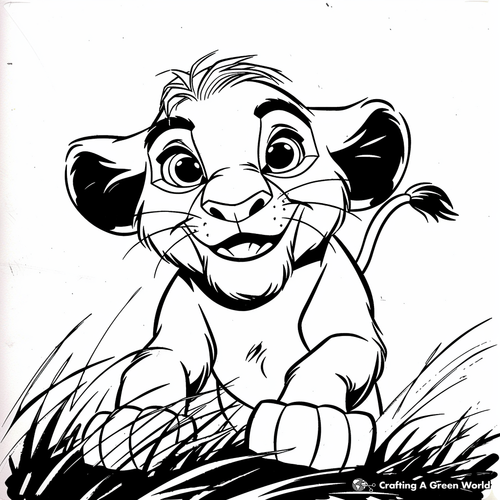 Lion King Coloring Pages Free Printable Lion King Coloring Pages Free Printable