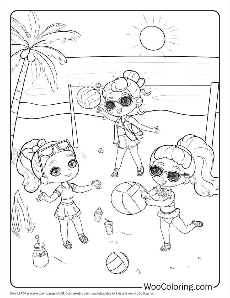 Lol Surprise Dolls Free Printable Coloring Pages Printable Lol Doll Coloring Pages Doll Coloring Sheets Free