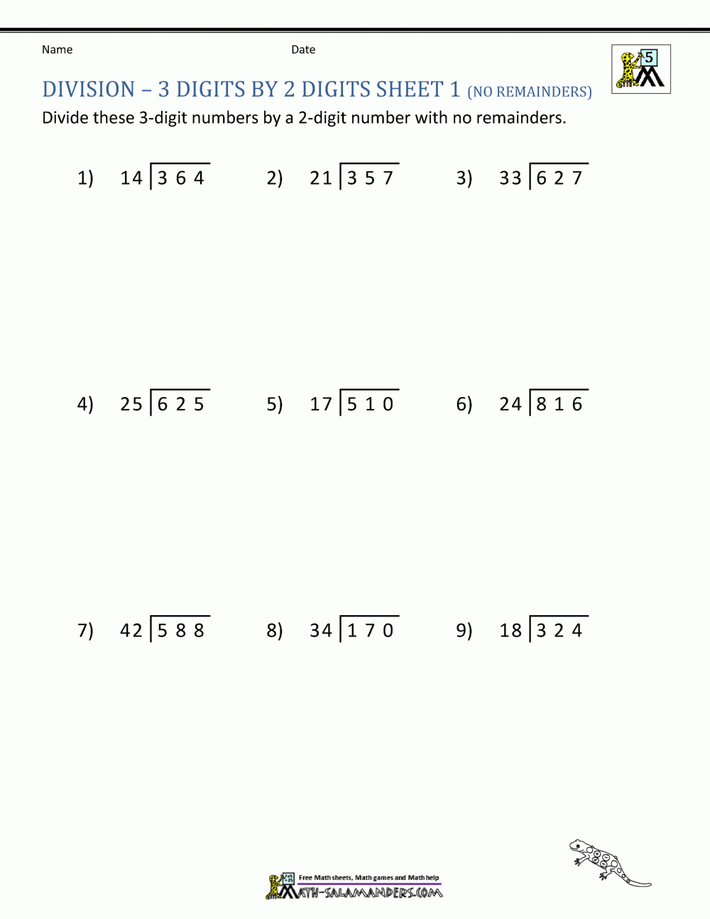 long division practice worksheets long division practice worksheets