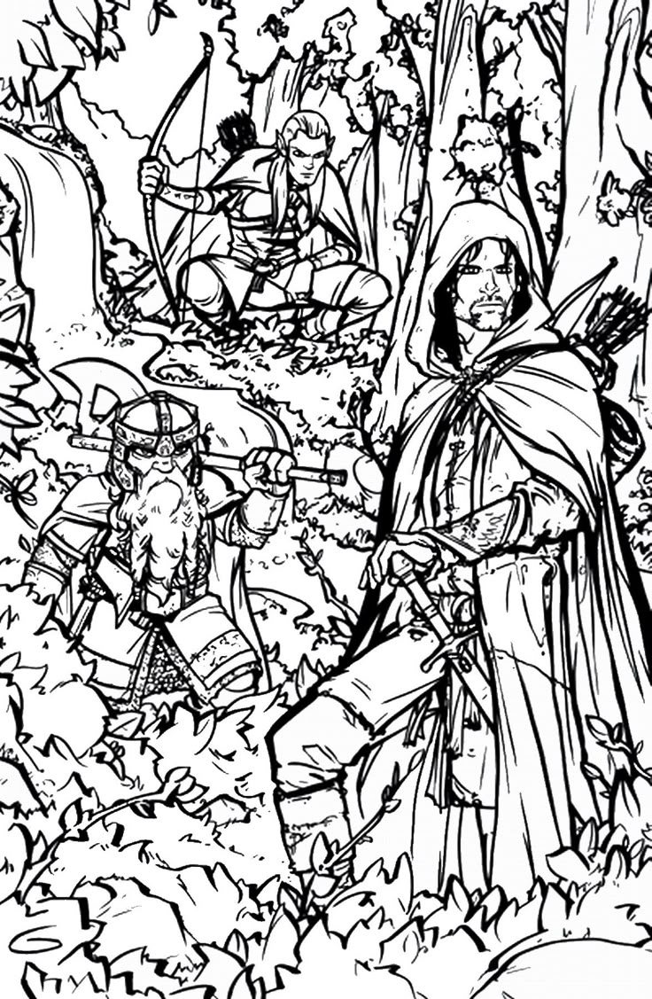 Lord Of The Rings Coloring Pages Lord Of The Rings Coloring Pages