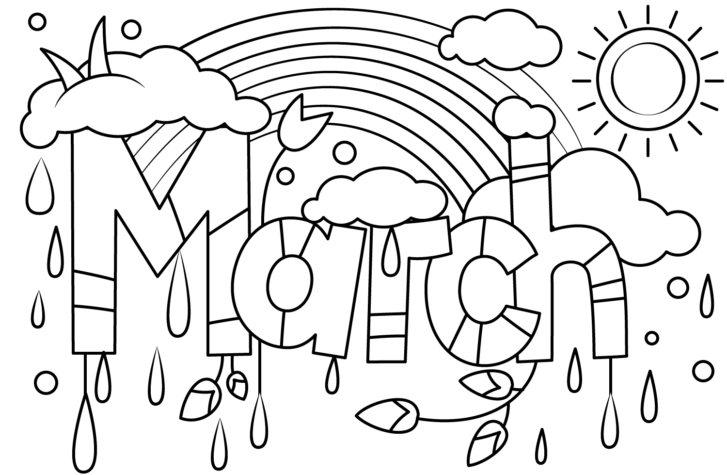 march coloring pages