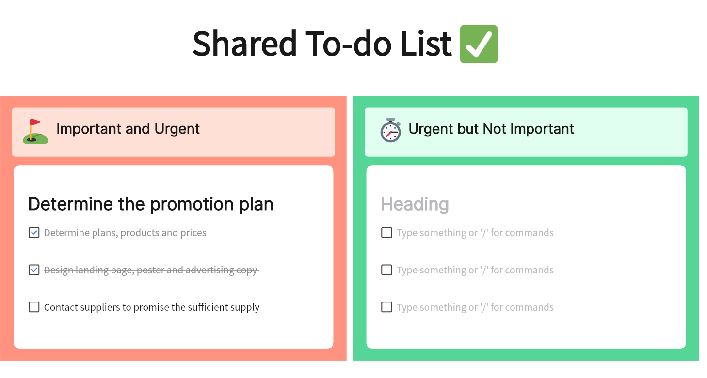 Mastering The Power Of Shared To do Lists