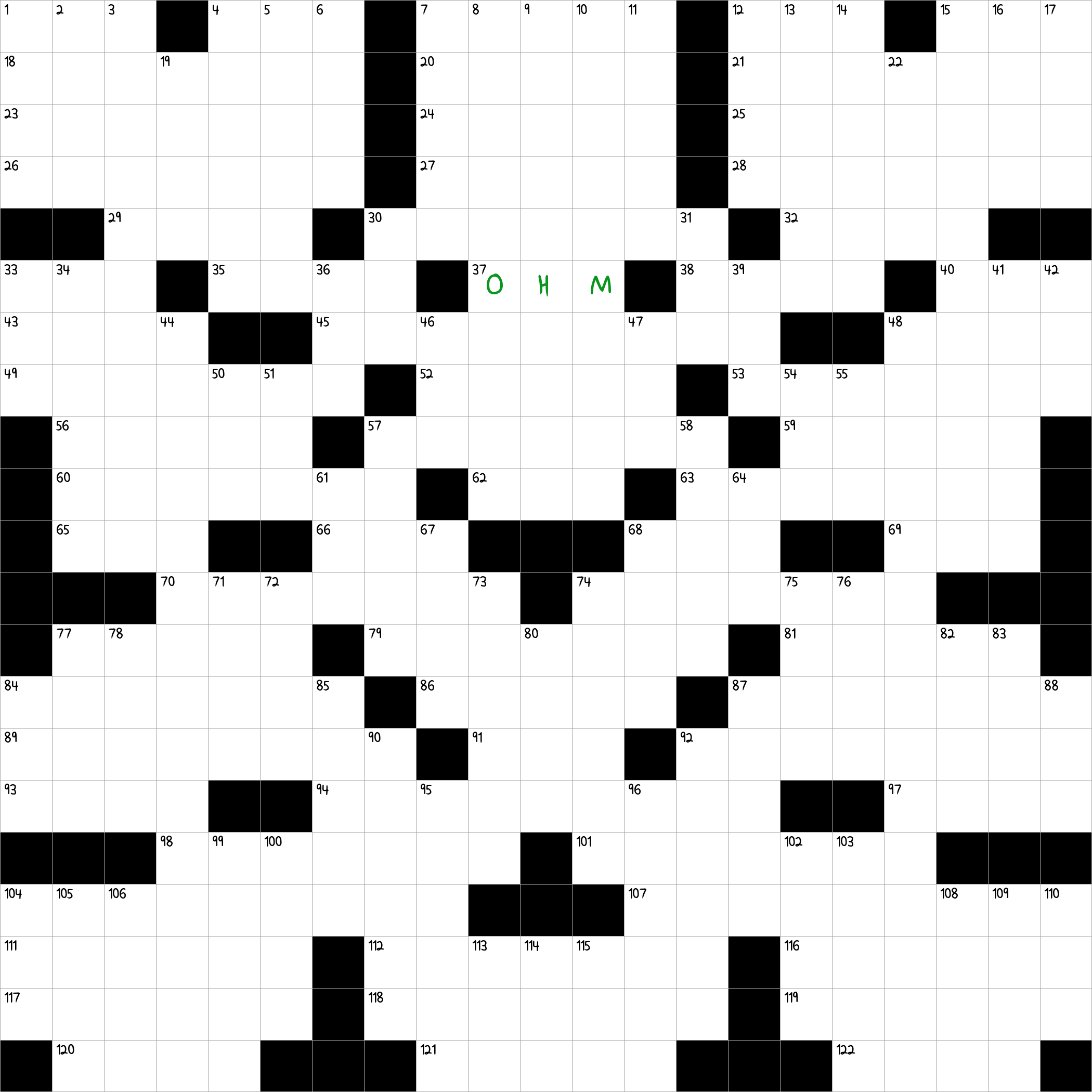 unit of resistance crossword clue