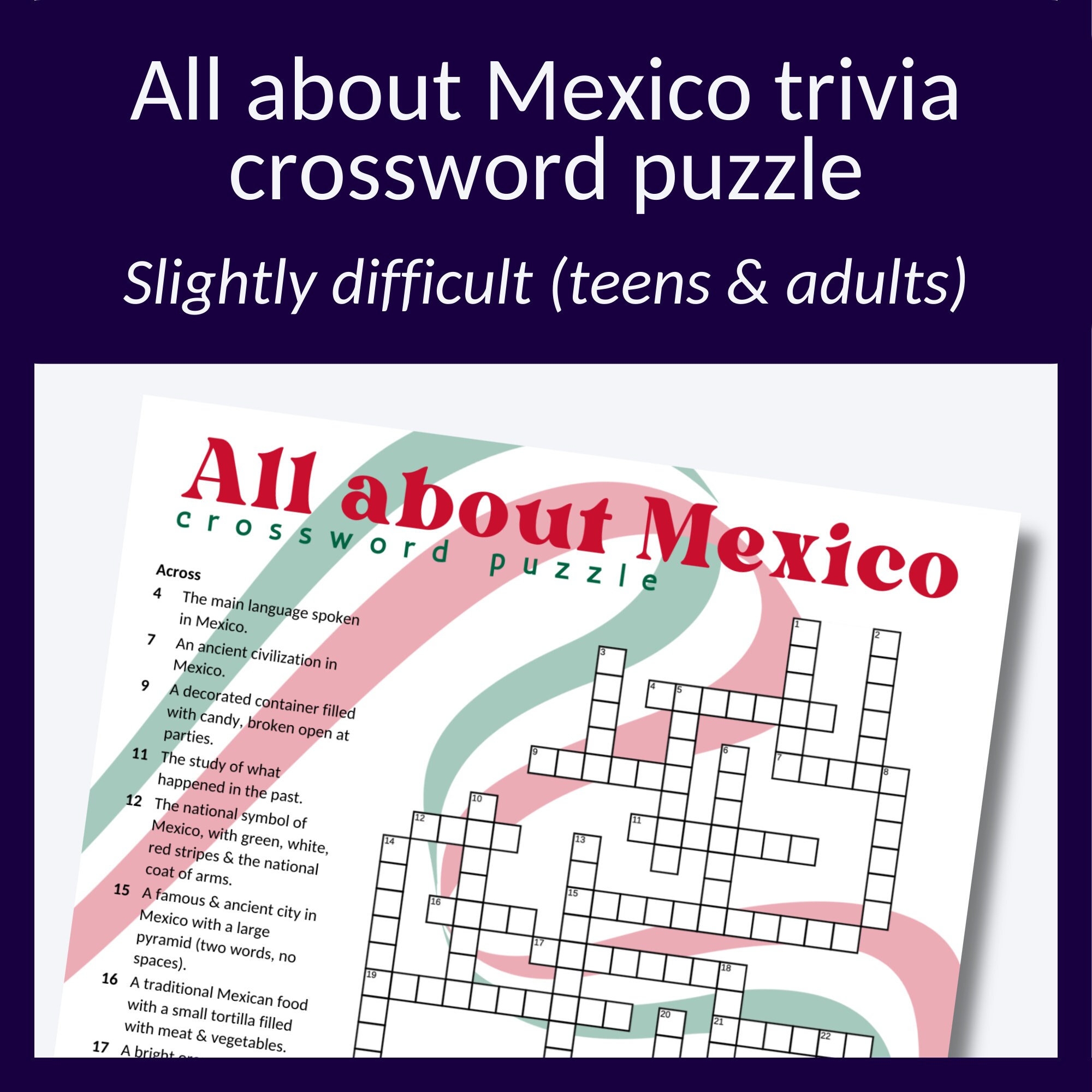 ancient mexican crossword clue