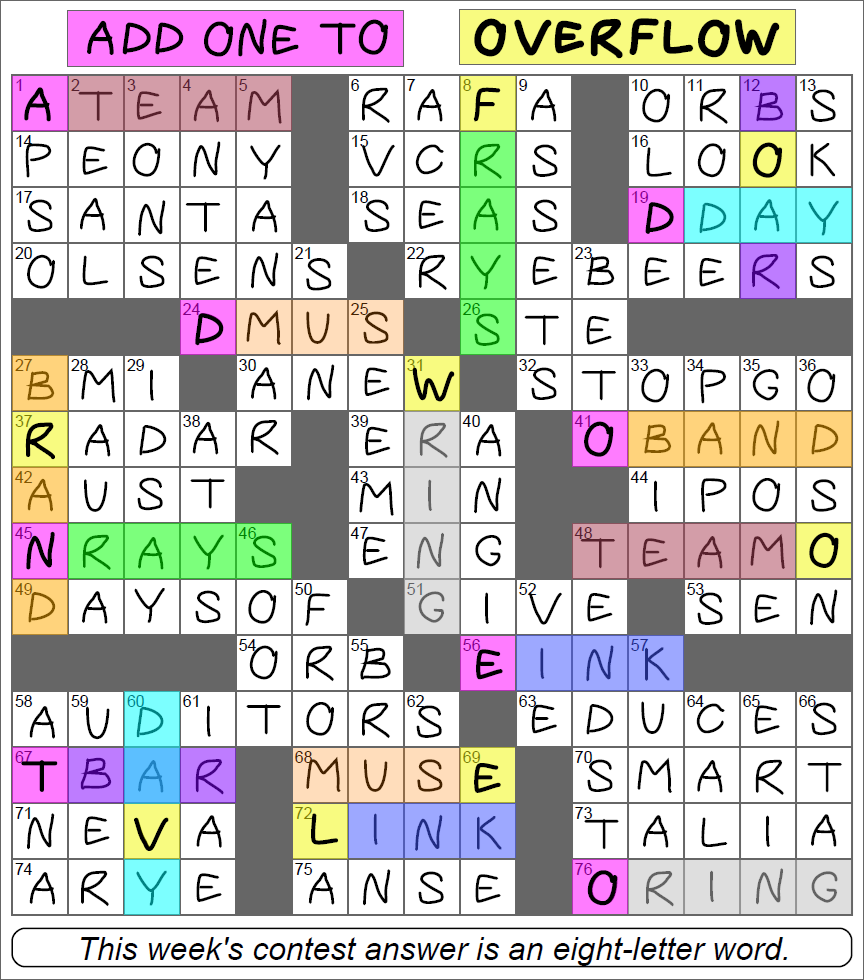 follow from crossword clue