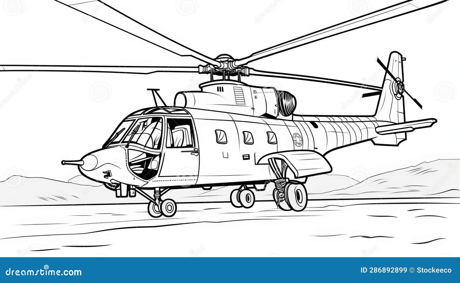 Military Helicopter Coloring Pages Blown off roof Perspective Stock Illustration Illustration Of Drawing Artistic 286892899 Military Helicopter Coloring Pages Blown off roof Perspective Stock Illustration Illustration Of Drawing Artistic 286892899