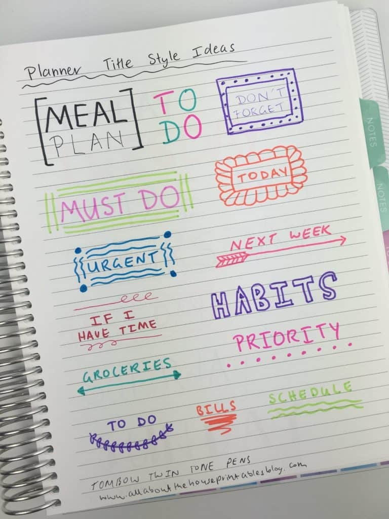 to do list decoration ideas