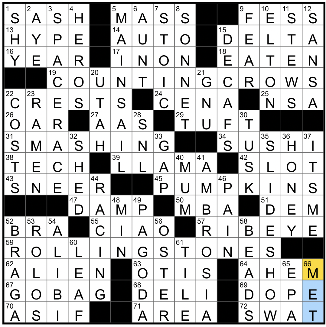 Monday March 27 2023 Diary Of A Crossword Fiend