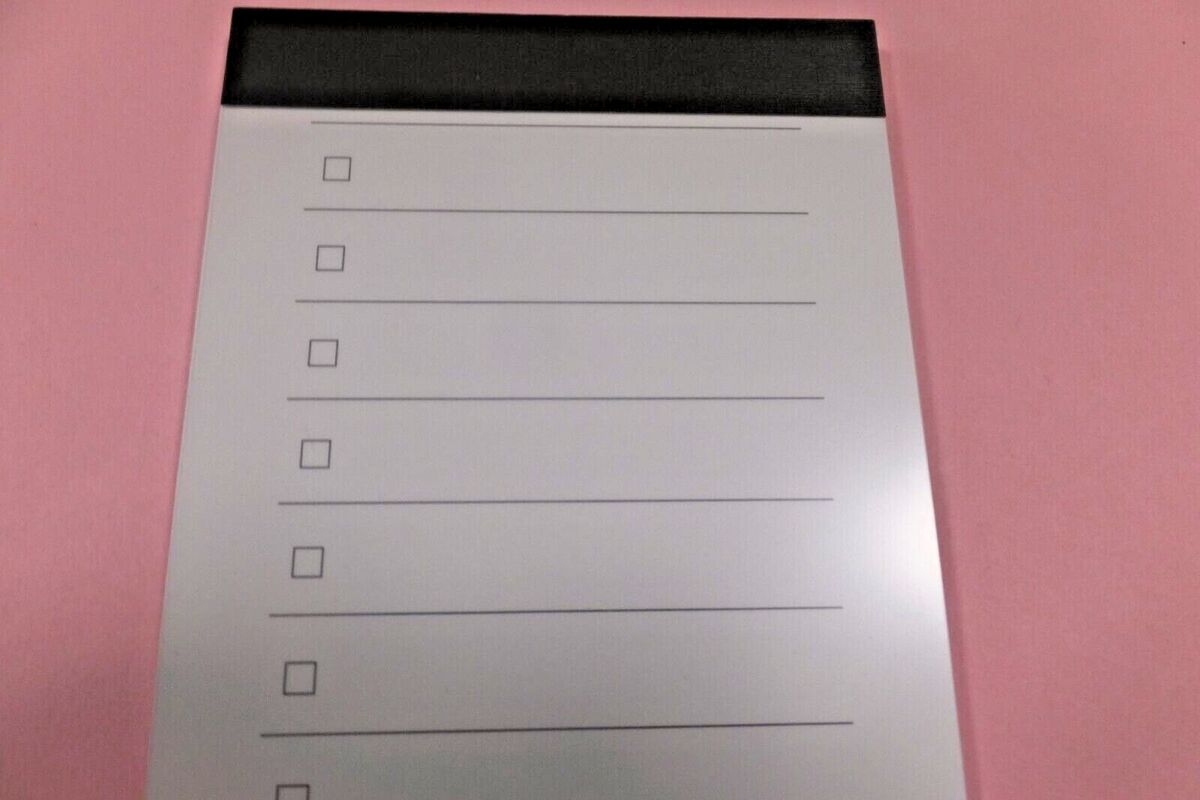 Muji Notepad Checklist 40sheets Made In Japan EBay Muji Notepad Checklist 40sheets Made In Japan EBay