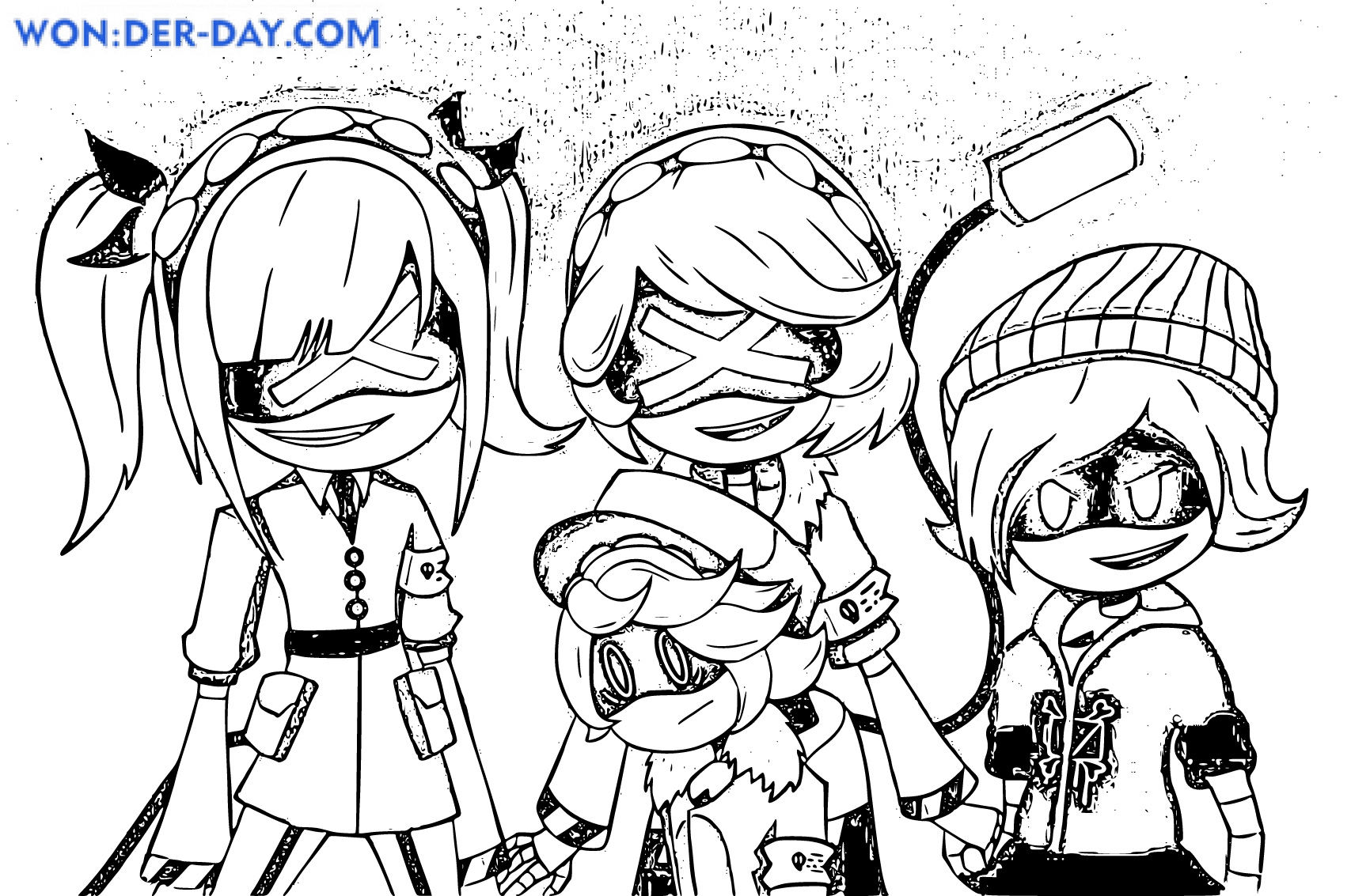 Murders Drones Coloring Pages WONDER DAY Murders Drones Coloring Pages WONDER DAY