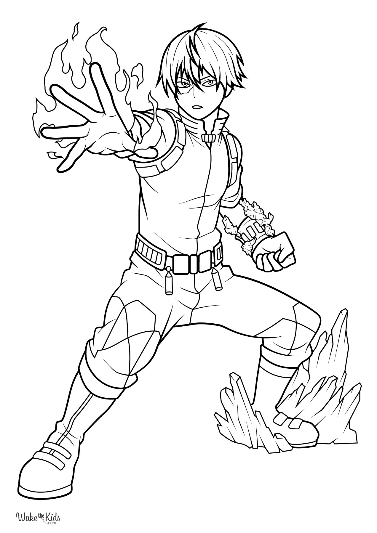 My Hero Academia Coloring Pages Free Printable PDFs WakeTheKids My Hero Academia Coloring Pages Free Printable PDFs WakeTheKids