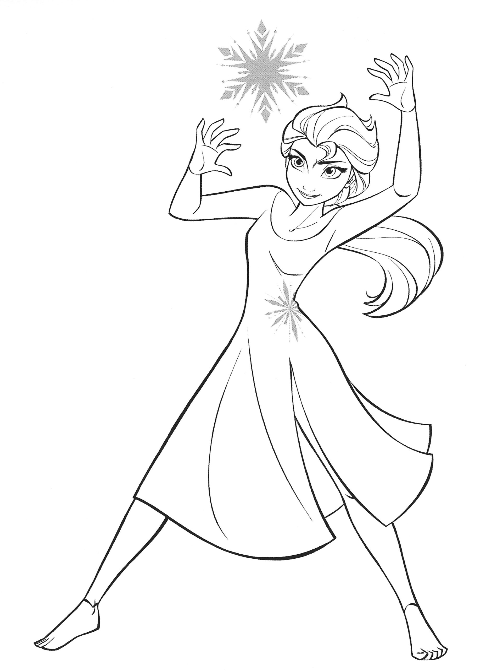 queen elsa coloring page queen elsa coloring page