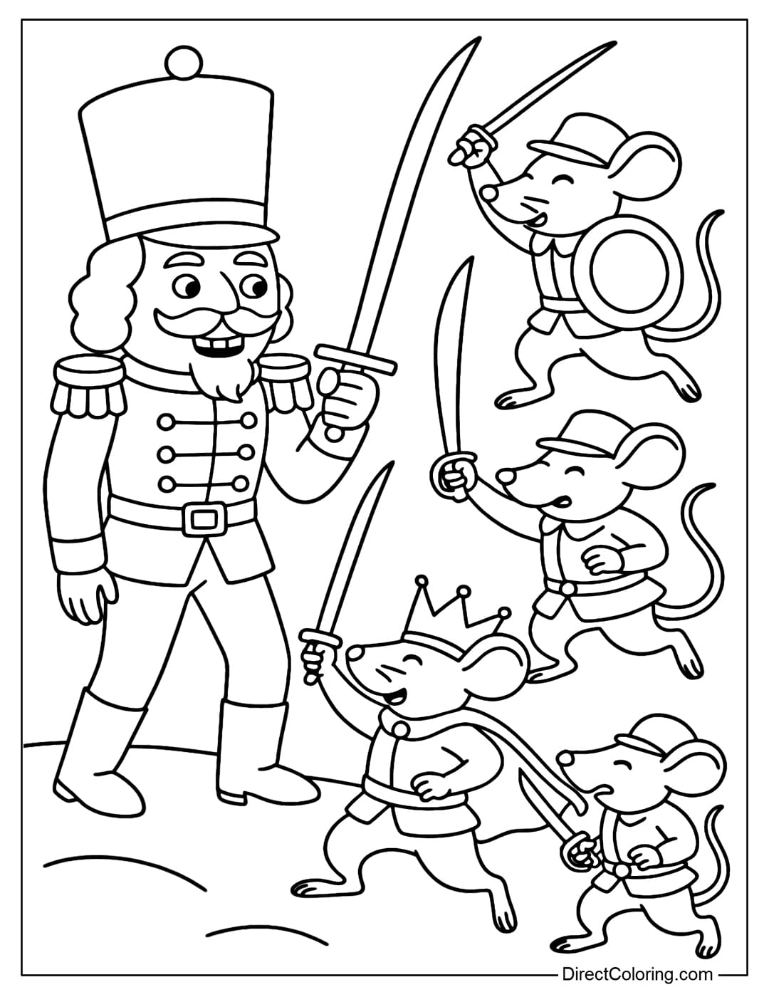 Nutcracker Coloring Pages Free PDF To Download And Print Nutcracker Coloring Pages Free PDF To Download And Print