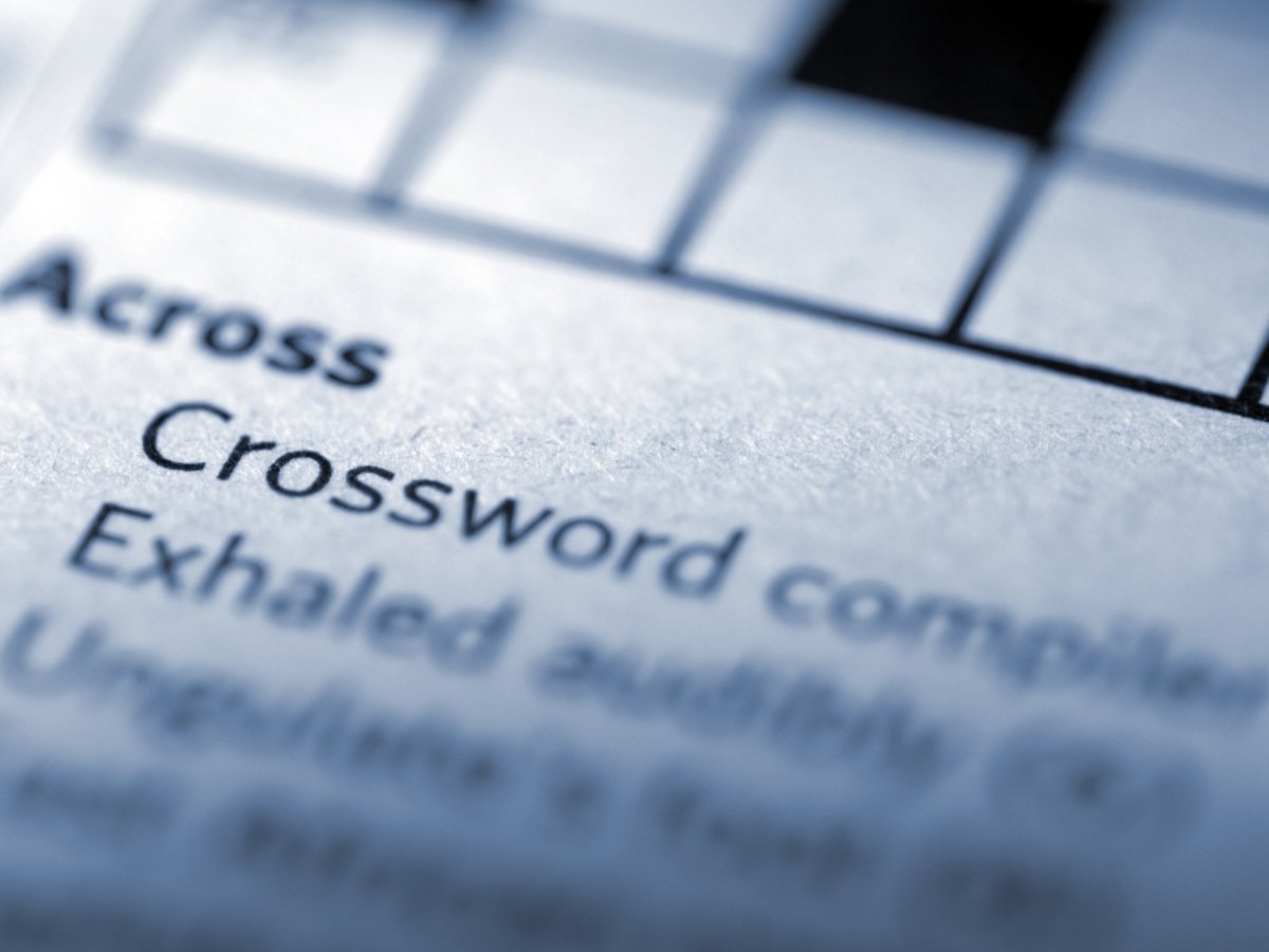 brown pigment crossword clue