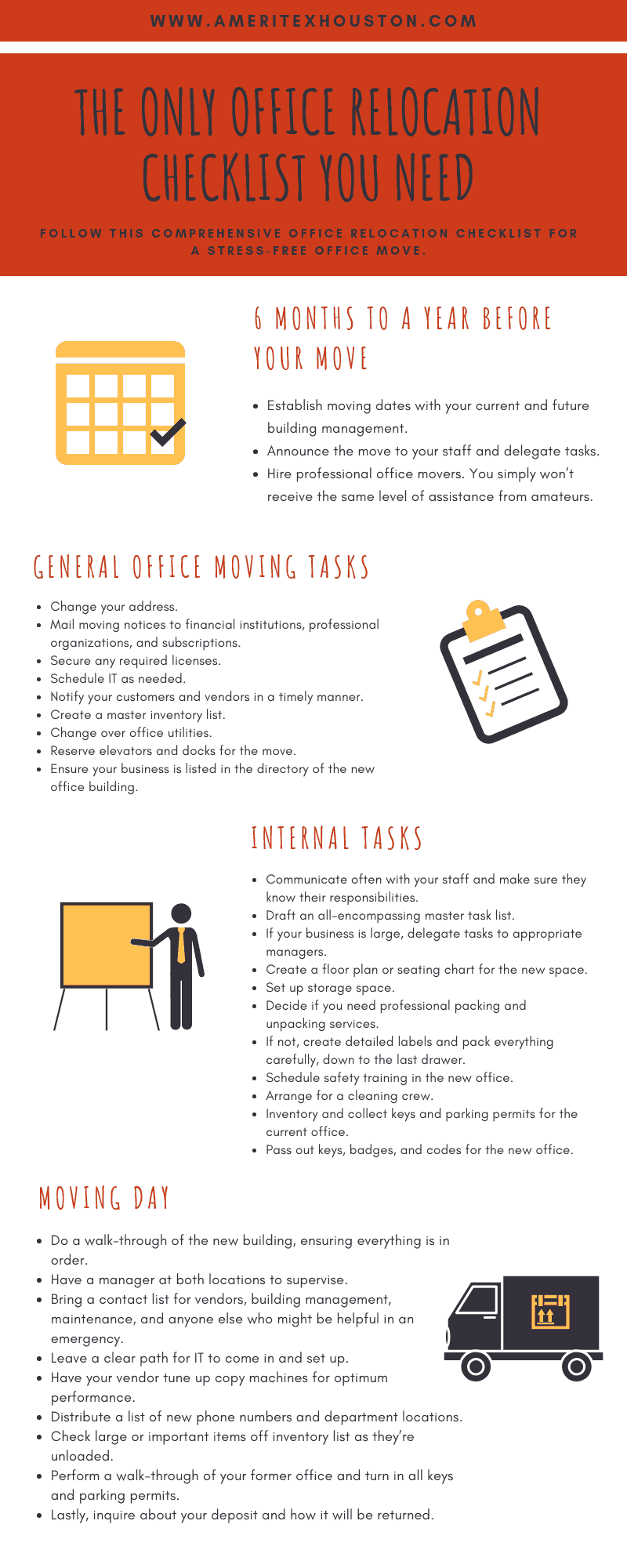 Office Relocation Checklist Ameritex Movers Houston Office Relocation Checklist Ameritex Movers Houston