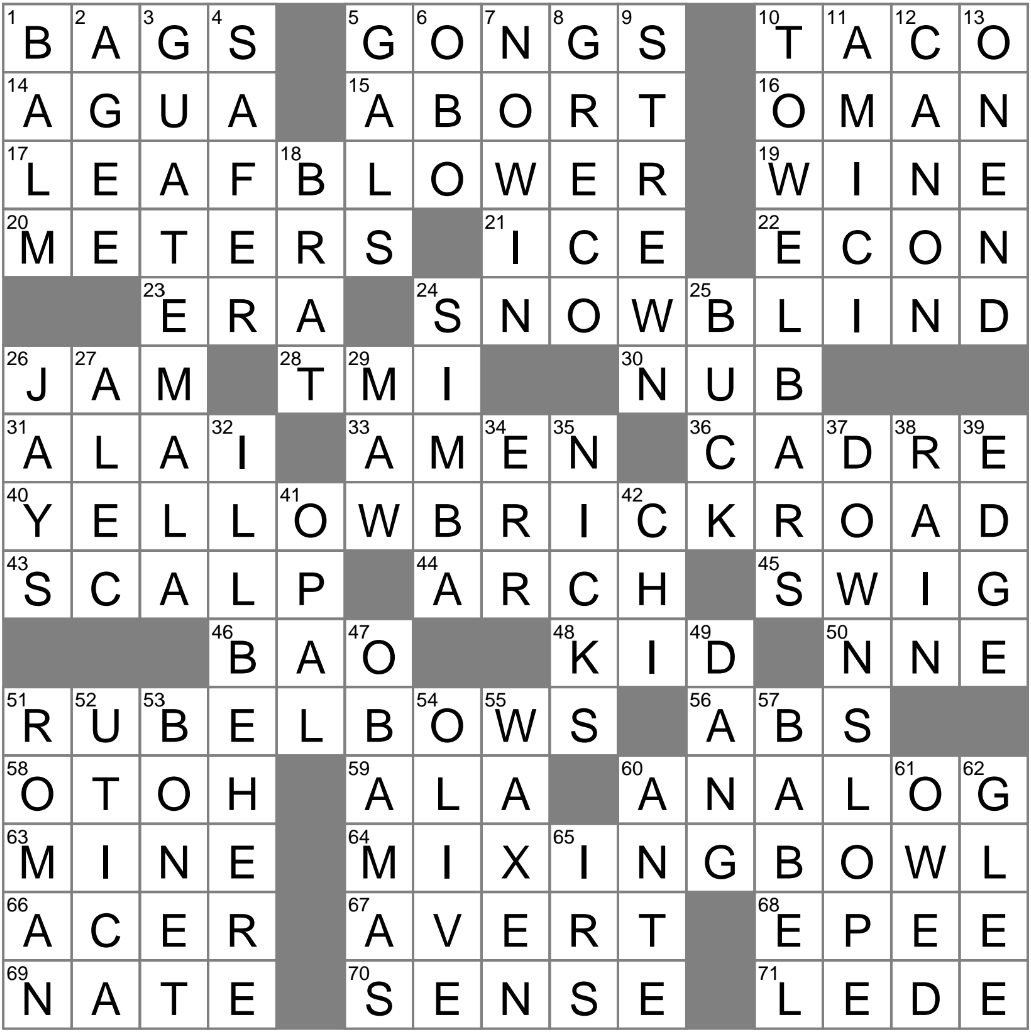 muscat native crossword clue