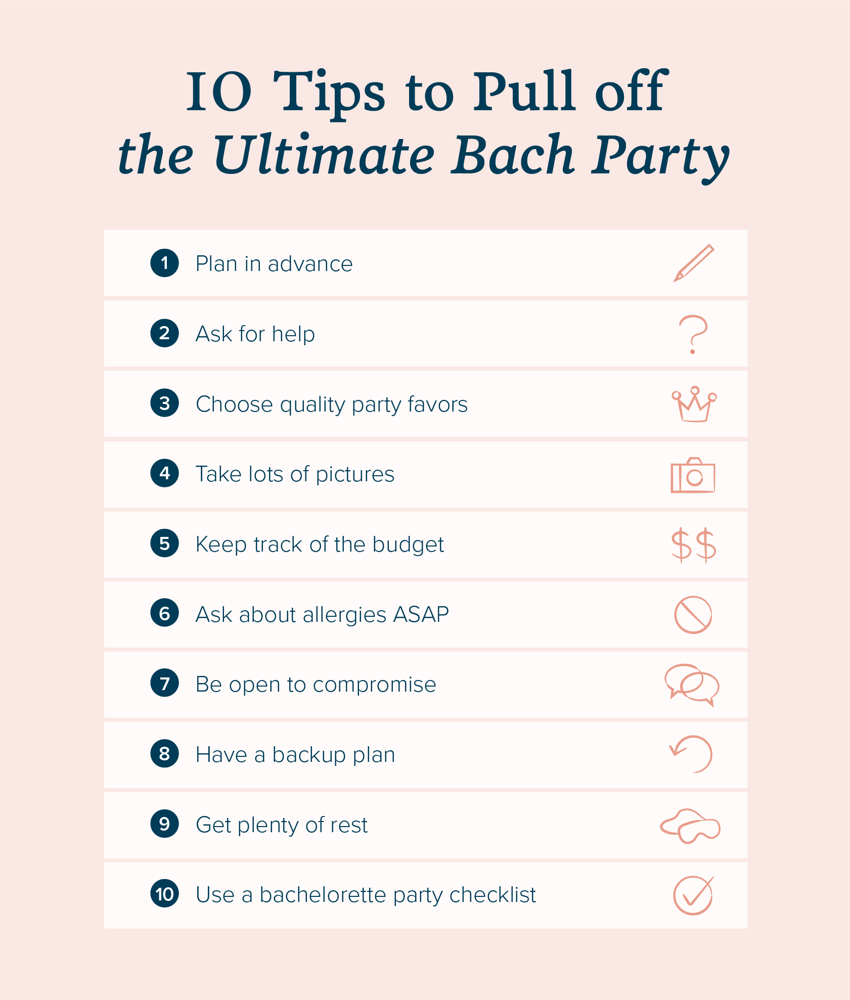 Our Ultimate 2025 Bachelorette Party Checklist Zola Expert Wedding Advice