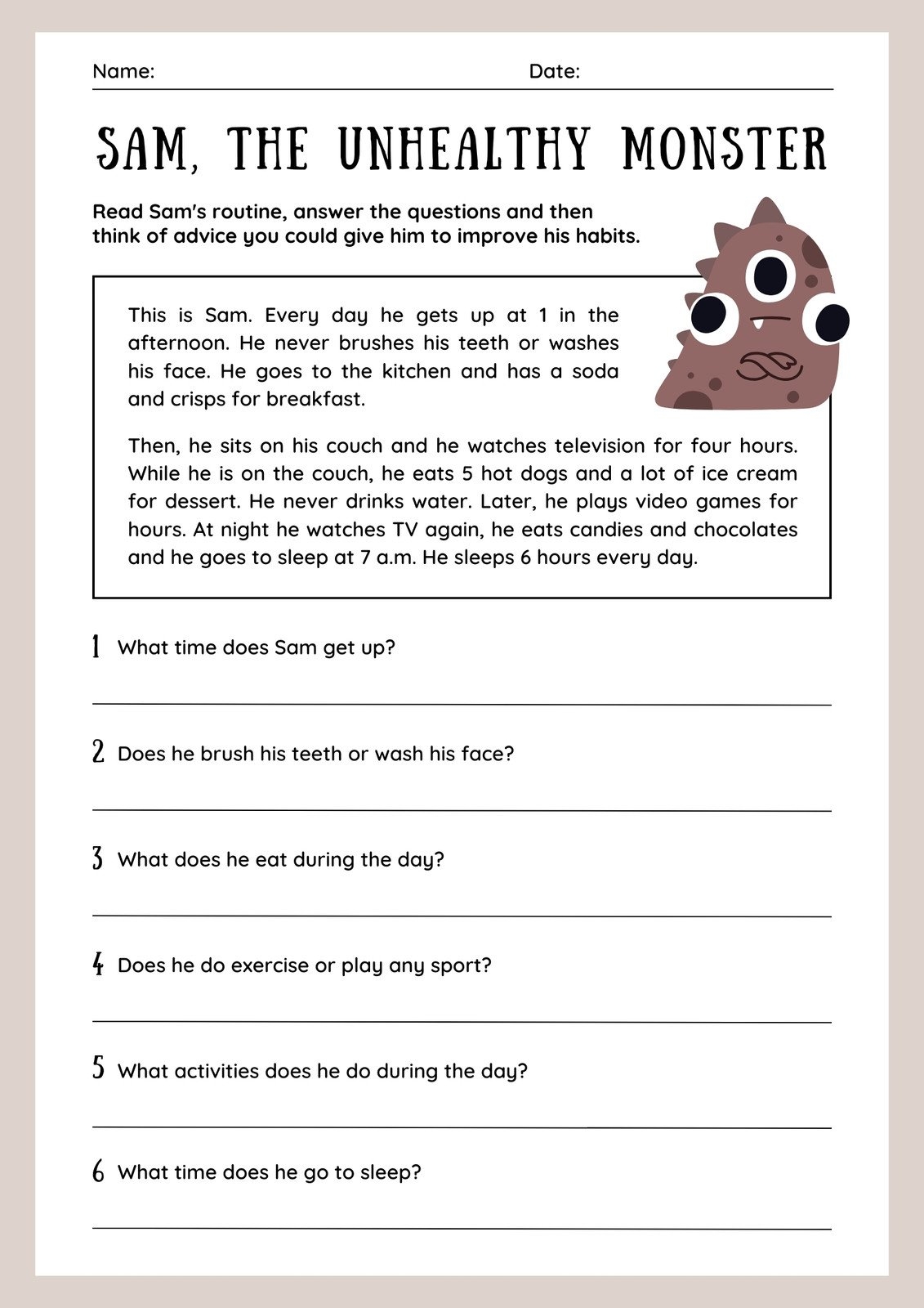 Page 2 Customize 520 Reading Comprehension Worksheets Templates Online Canva