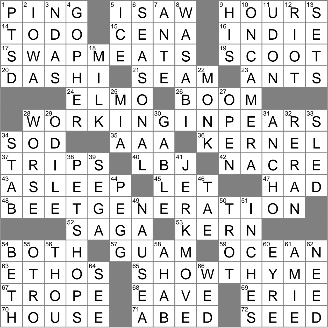 Page In A Way Crossword Clue Archives LAXCrossword