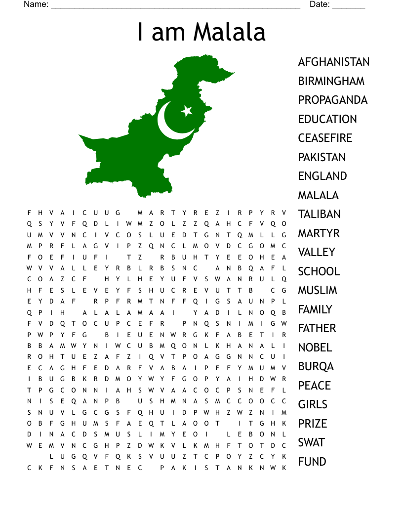Pakistan Crossword WordMint