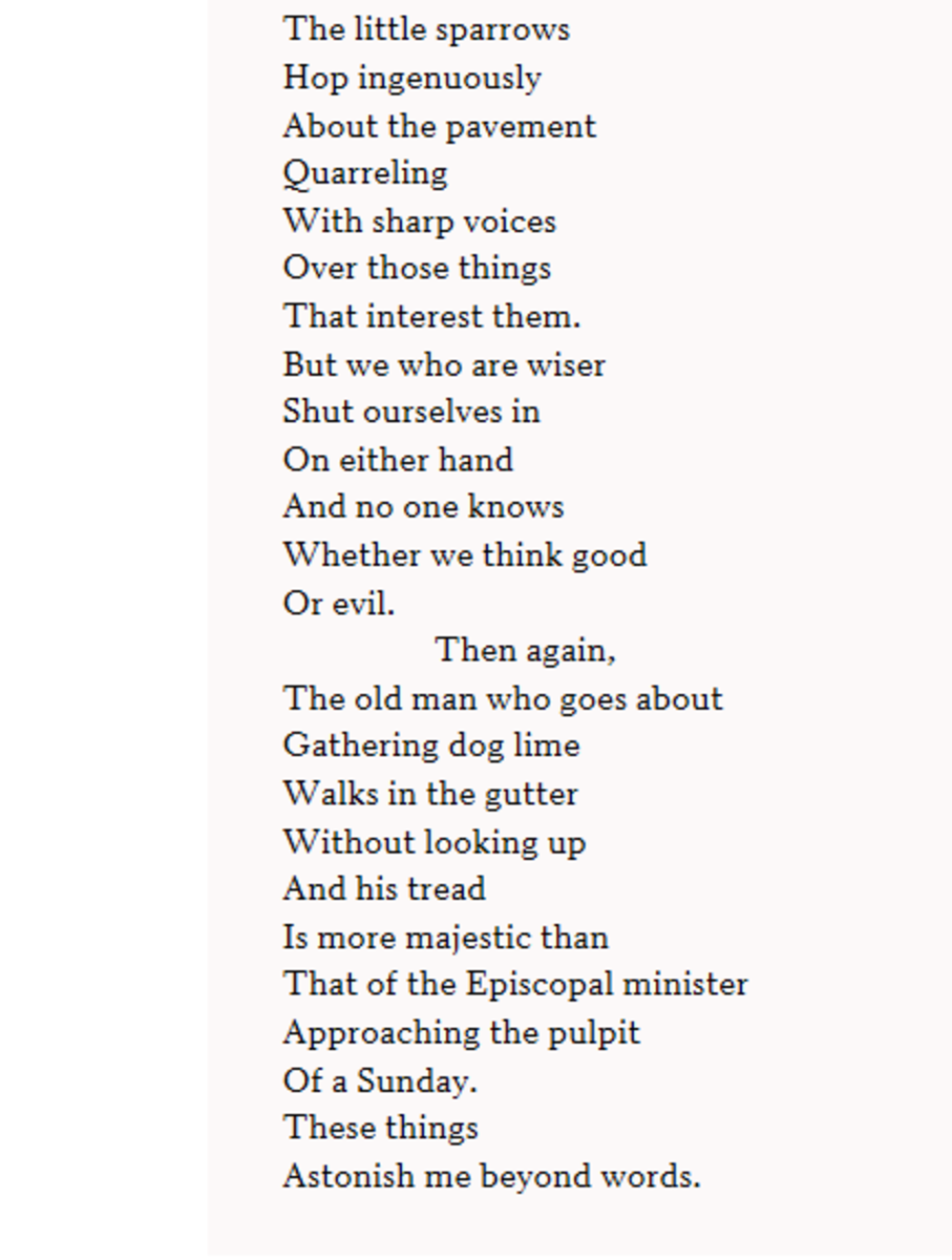 Pastoral Poem 4 Letters Letters