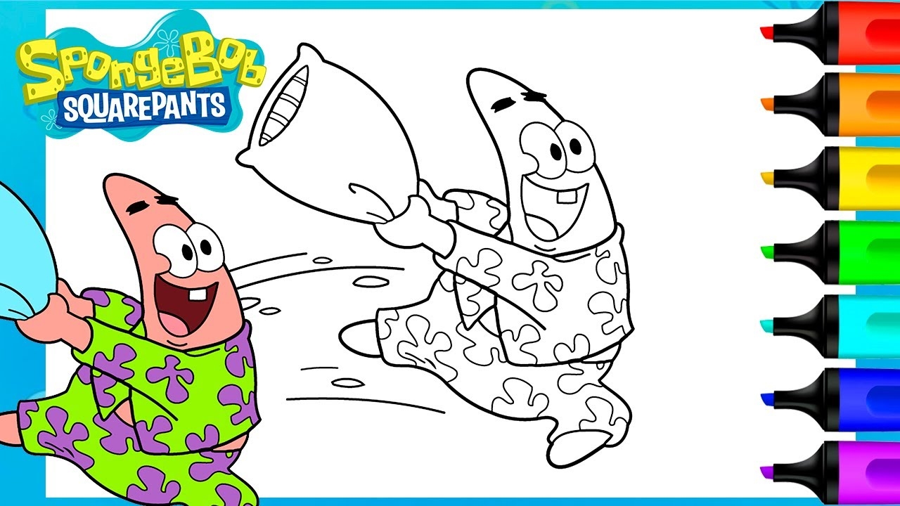 spongebob and patrick coloring pages spongebob and patrick coloring pages