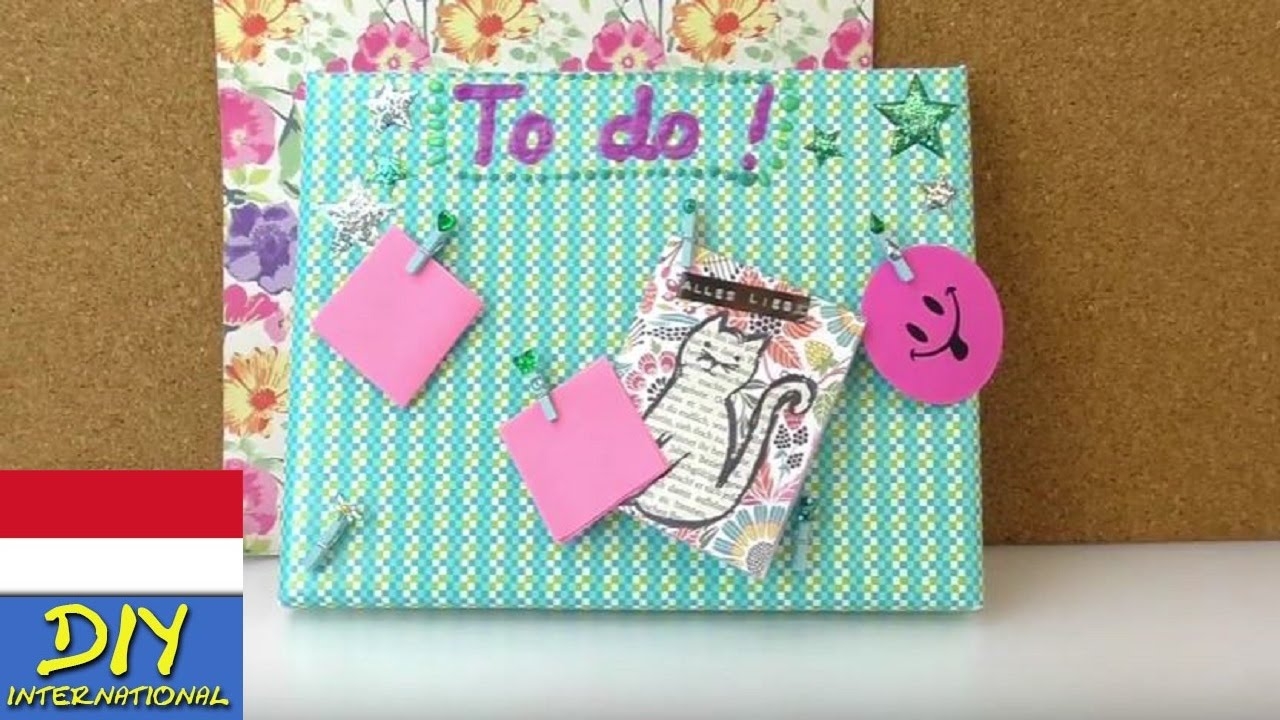 Pembuatan Papan To Do List Untuk Dekorasi Di Kamar Atau Dapur YouTube