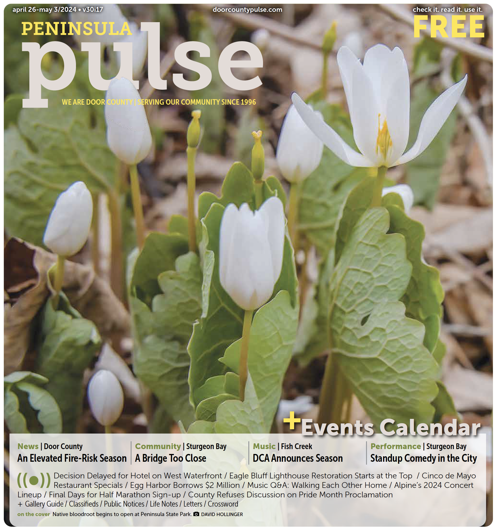 Peninsula Pulse April 26 May 3 2024 Door County Pulse