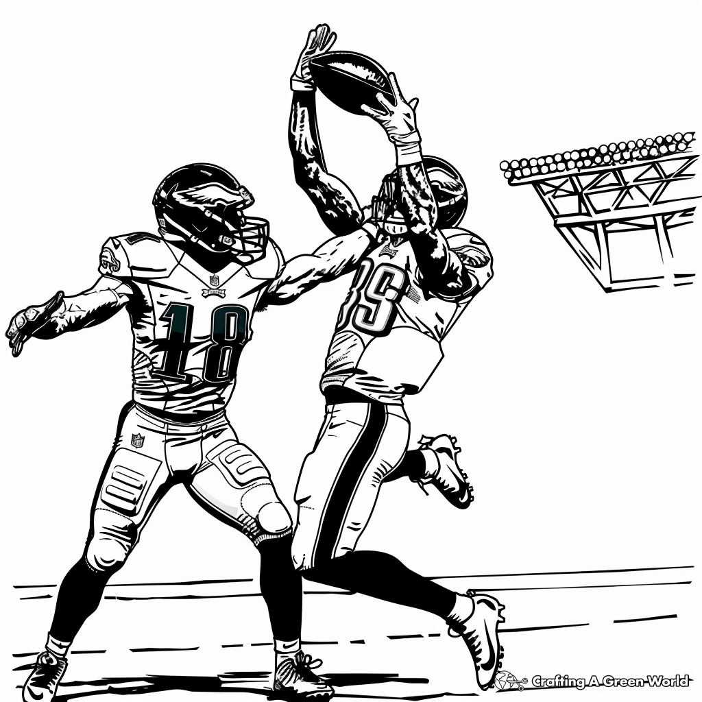 philadelphia eagles football coloring pages philadelphia eagles football coloring pages
