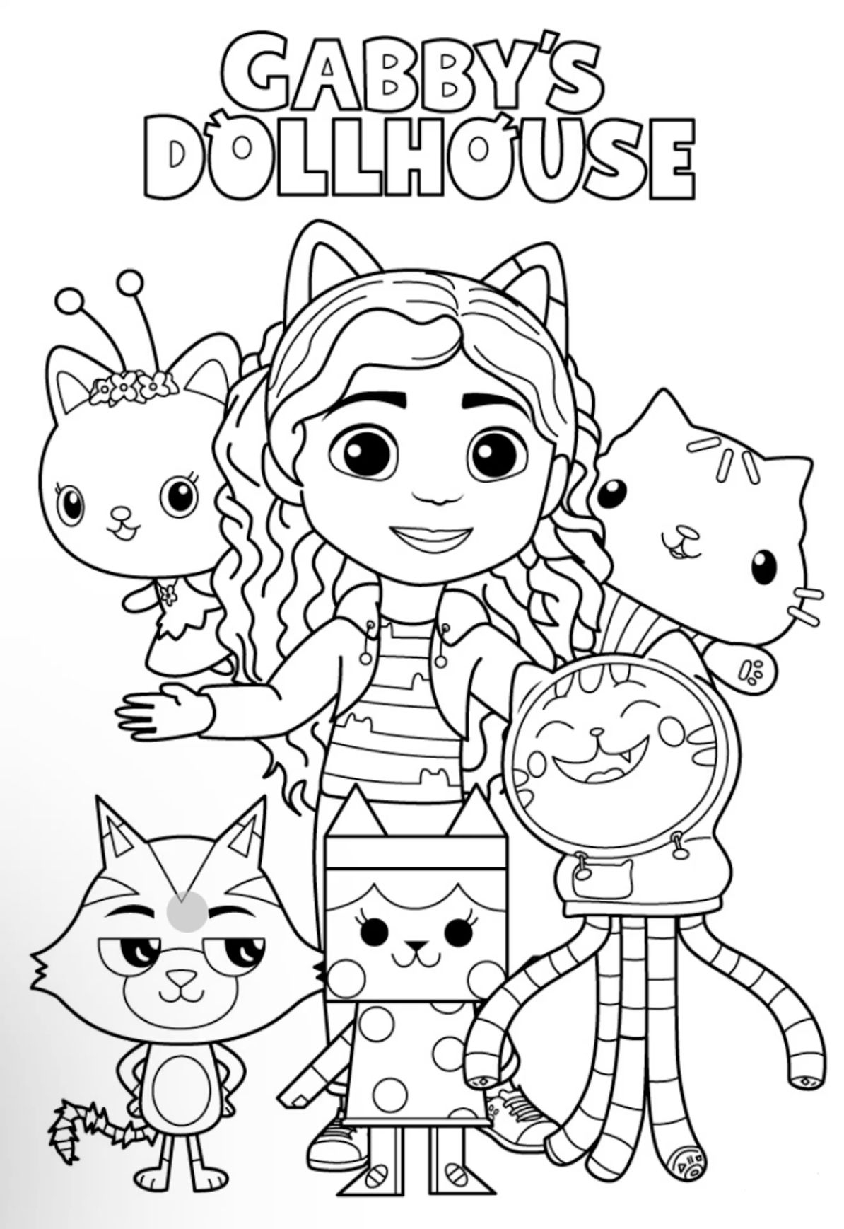 Polly Pocket Gabby Dollhouse Gabby s Dollhouse Printable Coloring Activity Sheets Free Gabbys Dollhouse Coloring Sheets