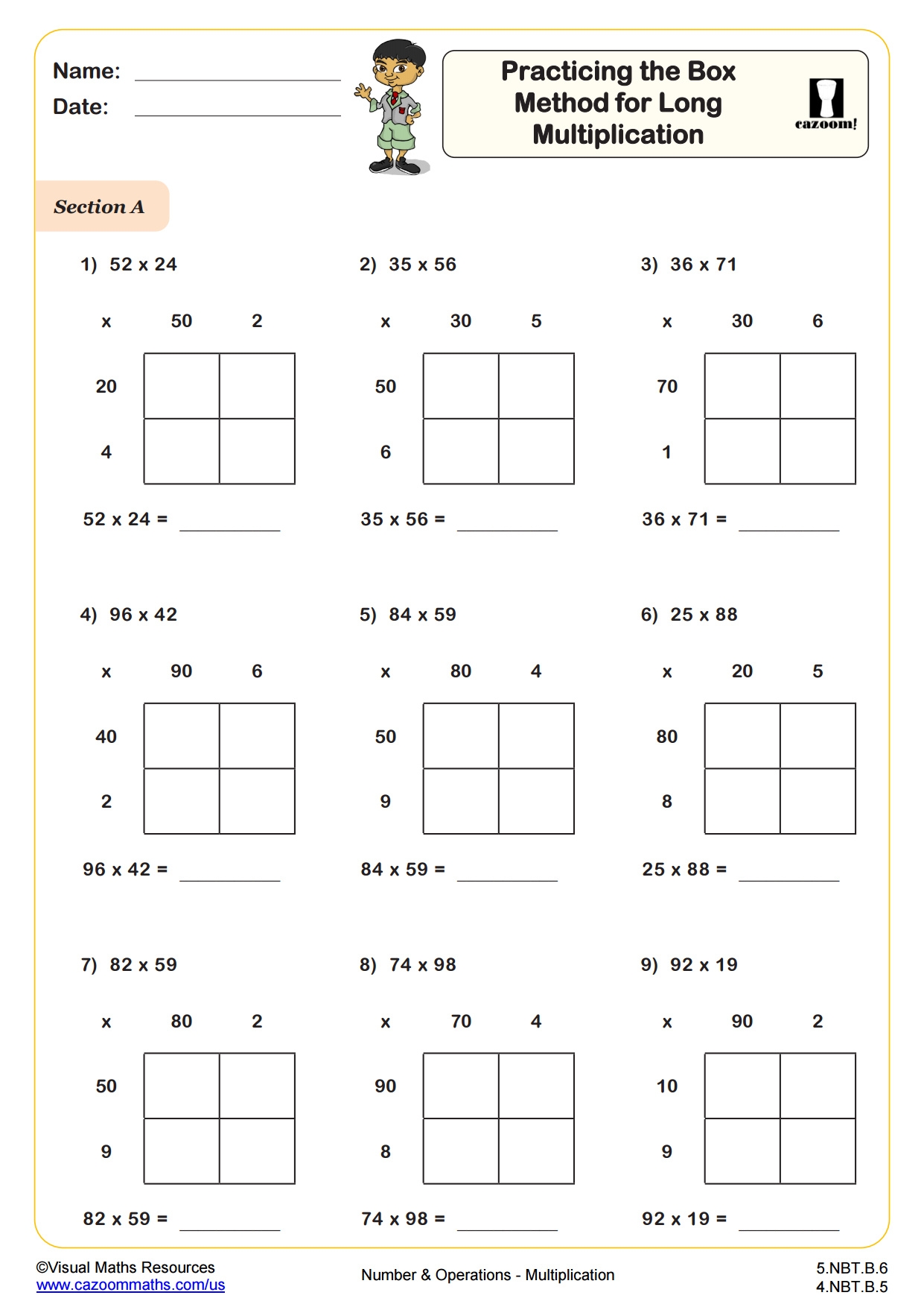 multiplication for 5th graders worksheet multiplication for 5th graders worksheet