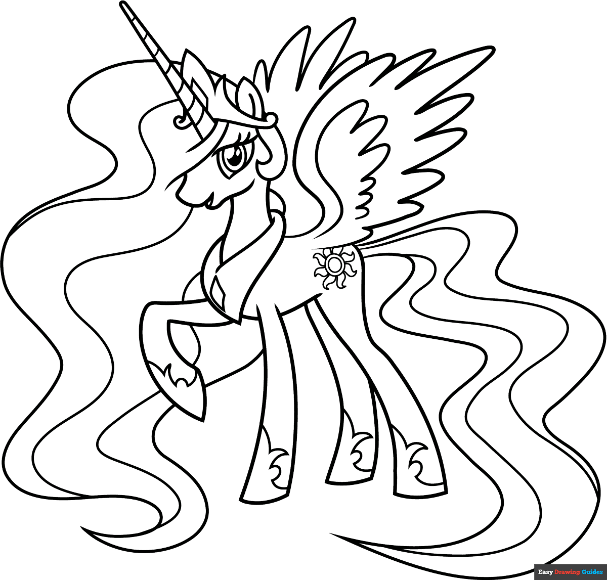 pony coloring pages